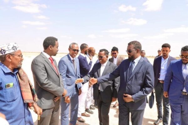 Somalia’s interior affairs minister arrives in Dhusomareb town