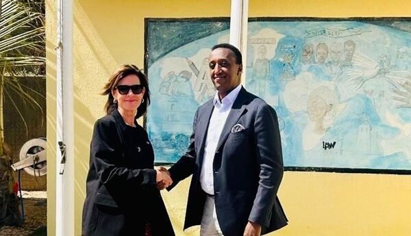 Gudoomiyaha Guddiga Doorashooyinka federaalka oo la kulmay Safiirka EU ee Soomaaliya