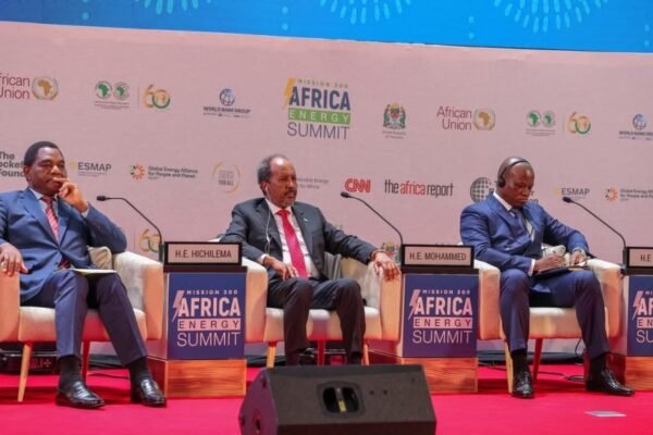 President Hassan Sheikh addresses the Africa Energy Summit in Tanzania