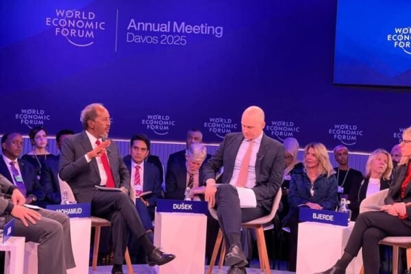 President Hassan attends in the World Economic Forum in Davos, Switzerland