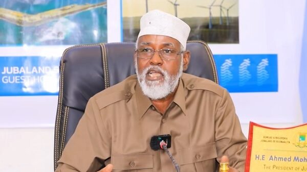 Jubbaland oo ku eedeysay dowlada federaalka ah ee soomaaliya siyaasadaynta mashaariicdii maamulka