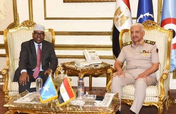 Somali Defense Minister meets Egyptian Counterpart
