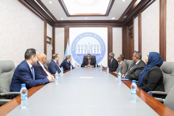 Wafdi Ka socda Jaamacadda Carabta Oo Muqdisho Yimid